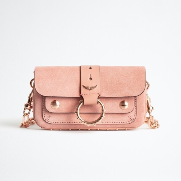 Zadig & Voltaire Kate Moss Wallet Suede Bag - Picture 3 of 14